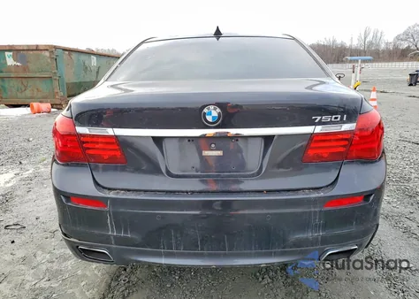2014 BMW 750 I z USA, uszkodzony, nr VIN WBAYA8C5XED825255